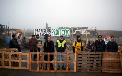Des activistes s’opposent à un futur centre logistique dans le Tarn