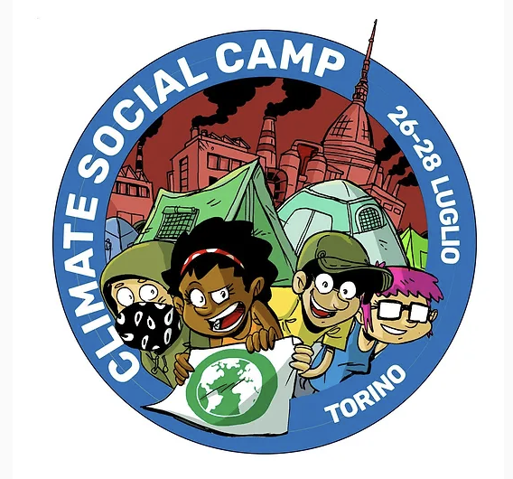 Climate social camp turin italie