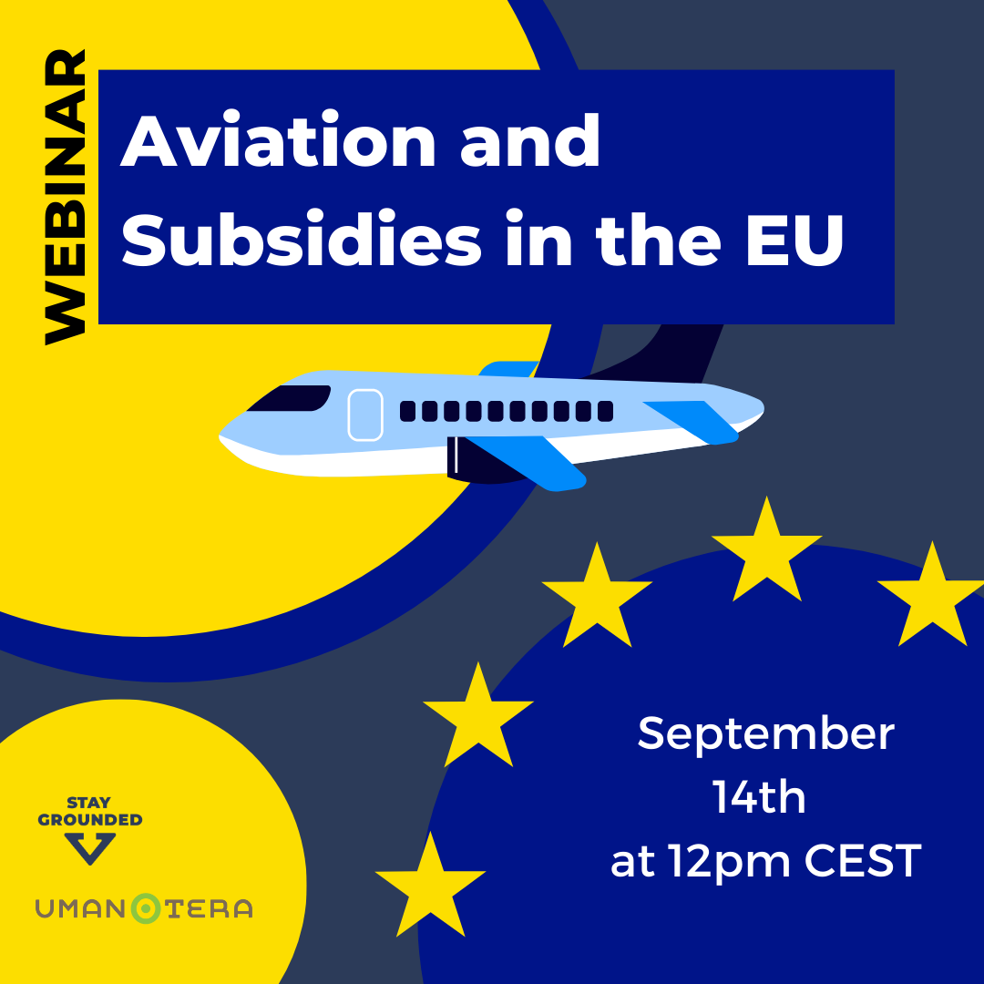 webinar aviation and subsidies in the EU