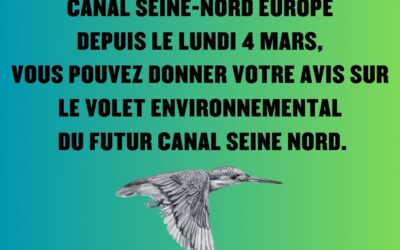 Enquête publique environnementale du Canal Seine Nord-Europe